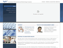 Tablet Screenshot of hph-management.com